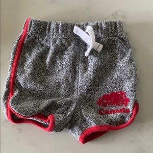 Roots baby shorts
